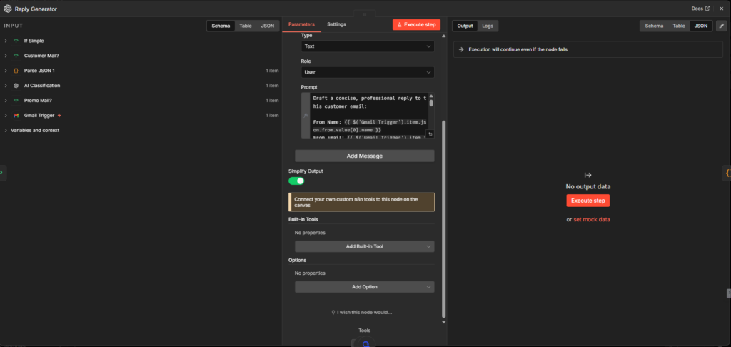 Reply Generator​